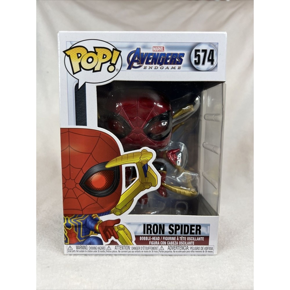 Avengers: Endgame Iron Spider w/ Nano Gauntlet Funko‎ Pop Vinyl Figure #287